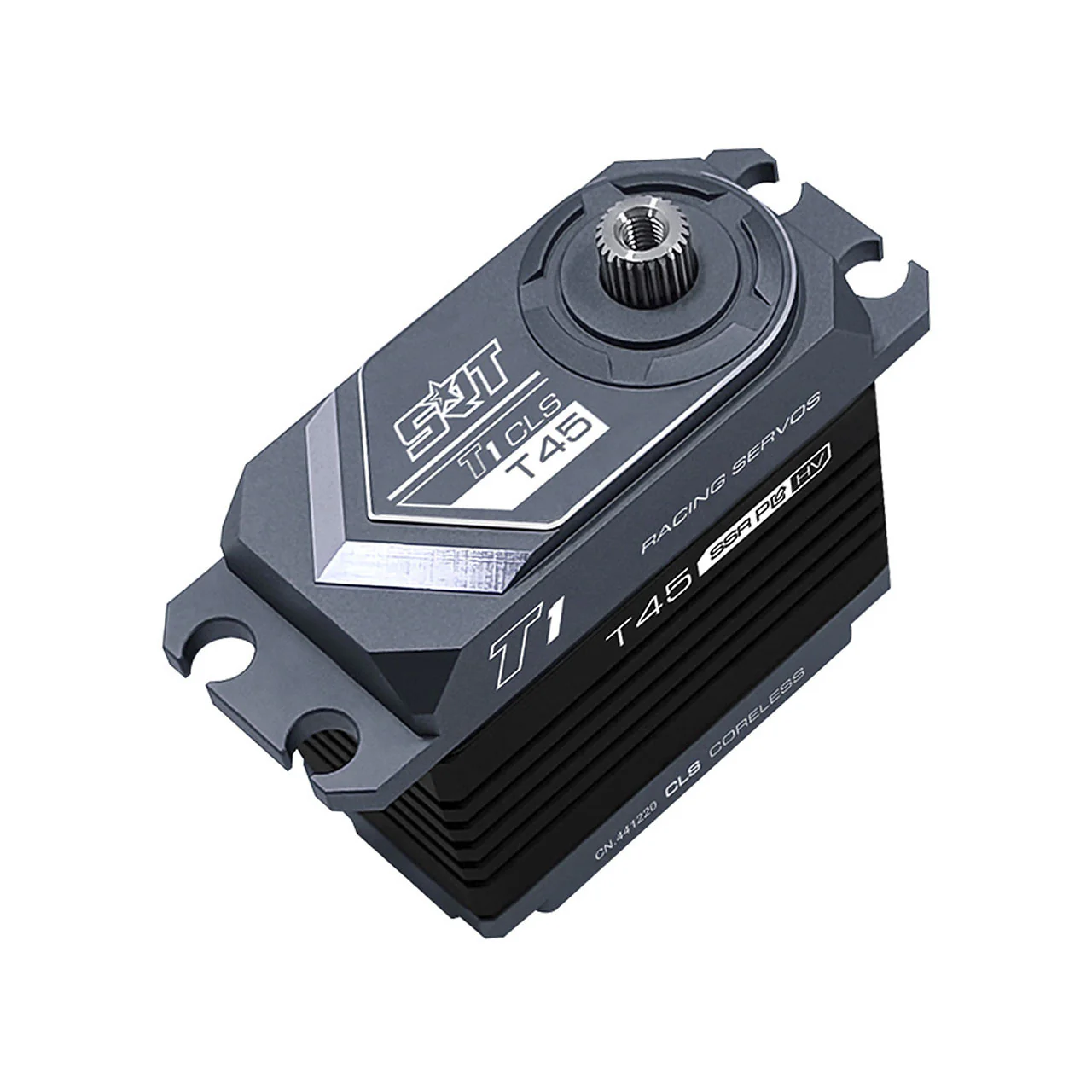 Servo de direction 1/8 T45 Corless HV CNC 40.0kg/0.14sec 7.4V