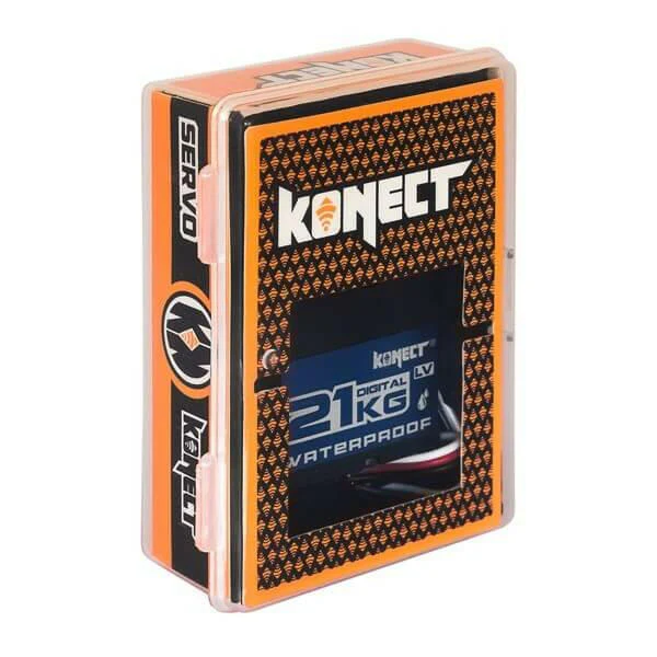 Servo étanche 1/10 Digital 21kg KN-2113LVWP pignons métal - Image 3