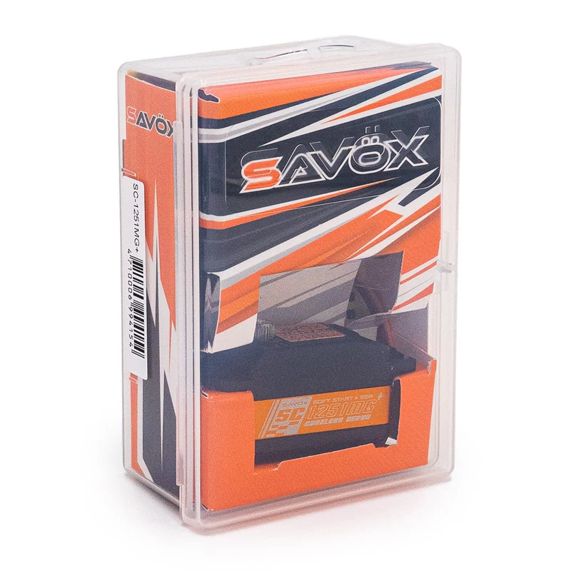 Servo 1/10 Low Profile Savox SC-1251MG+ Digital 9kg-0.09S - Image 2