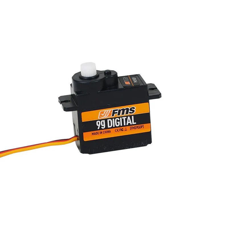 Servo moteur à engrenages numériques 9g (identique au FMS9GDR) - FMSSER004
