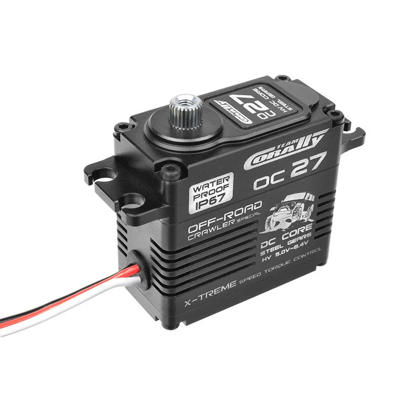 Servo 1/8 27.3Kg Engrenage en acier - Kronos XP 6S - Corally - C-52015