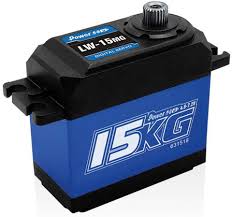 Servo Power HD-LW-15MG Waterproof 15Kg numérique HV pour Crawlers