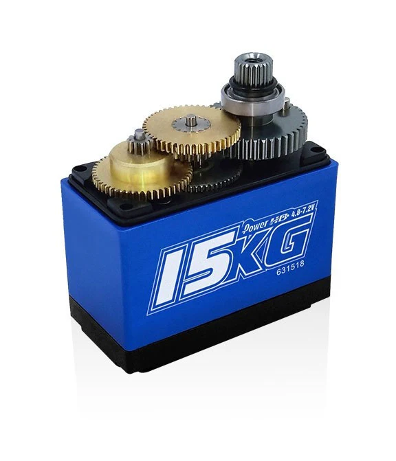 Servo Power HD-LW-15MG Waterproof 15Kg numérique HV pour Crawlers - Image 2