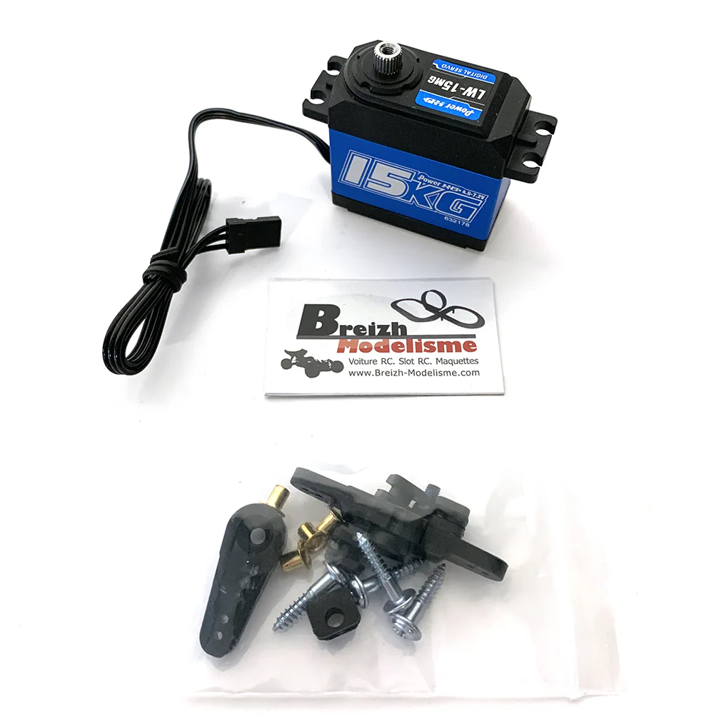 Servo Power HD-LW-15MG Waterproof 15Kg numérique HV pour Crawlers - Image 3