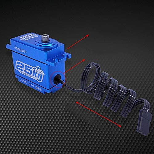 Servo 1/10 Power HD-LW-25MG Waterproof 25Kg numérique HV pour Crawlers - Image 3