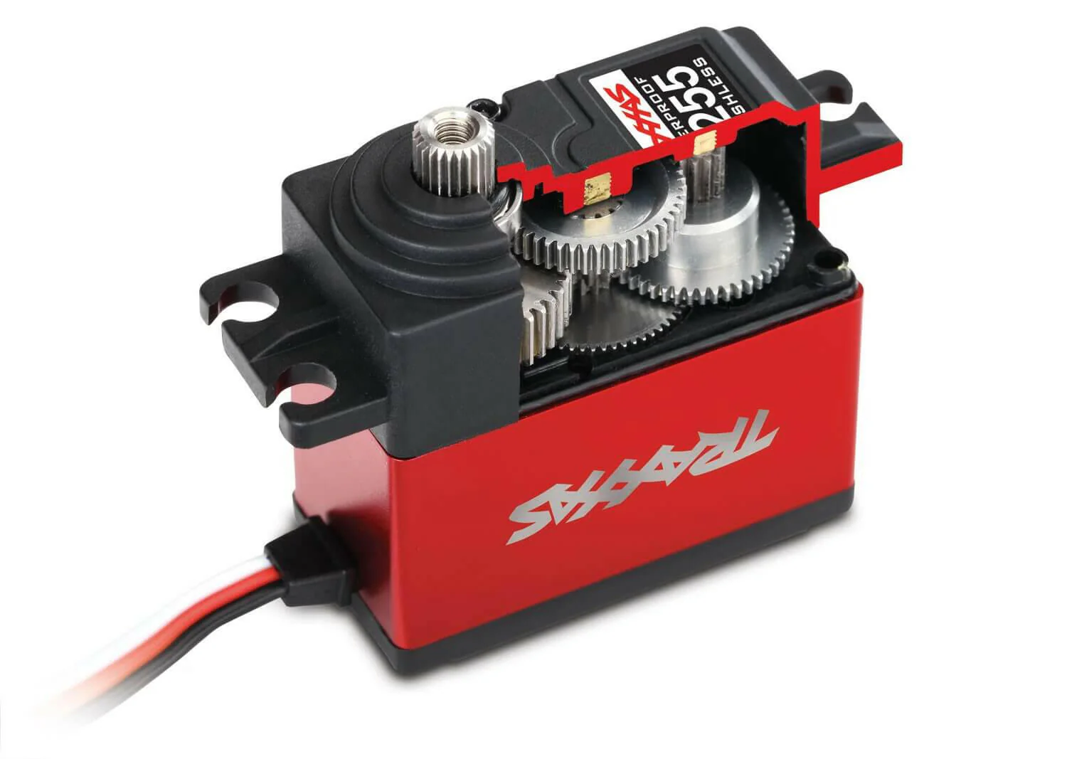 Servo Traxxas 2255 Digital Brushless 29Kg étanche, pignons métal - Image 2