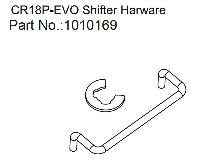 Shifter Hardware Harv./RV - EVO 1:18