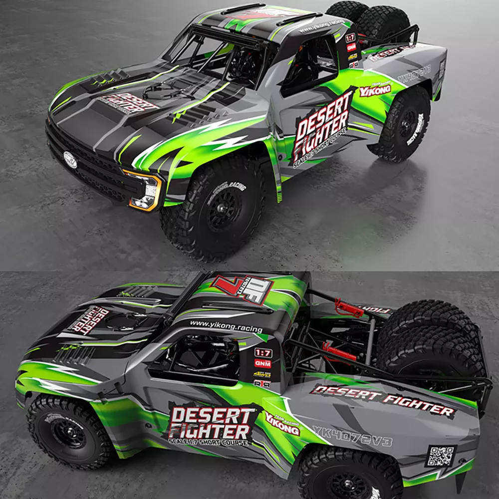 Short Course Desertfighter Yikong DF7 V3 1/7 vert - YK4072A - Image 4