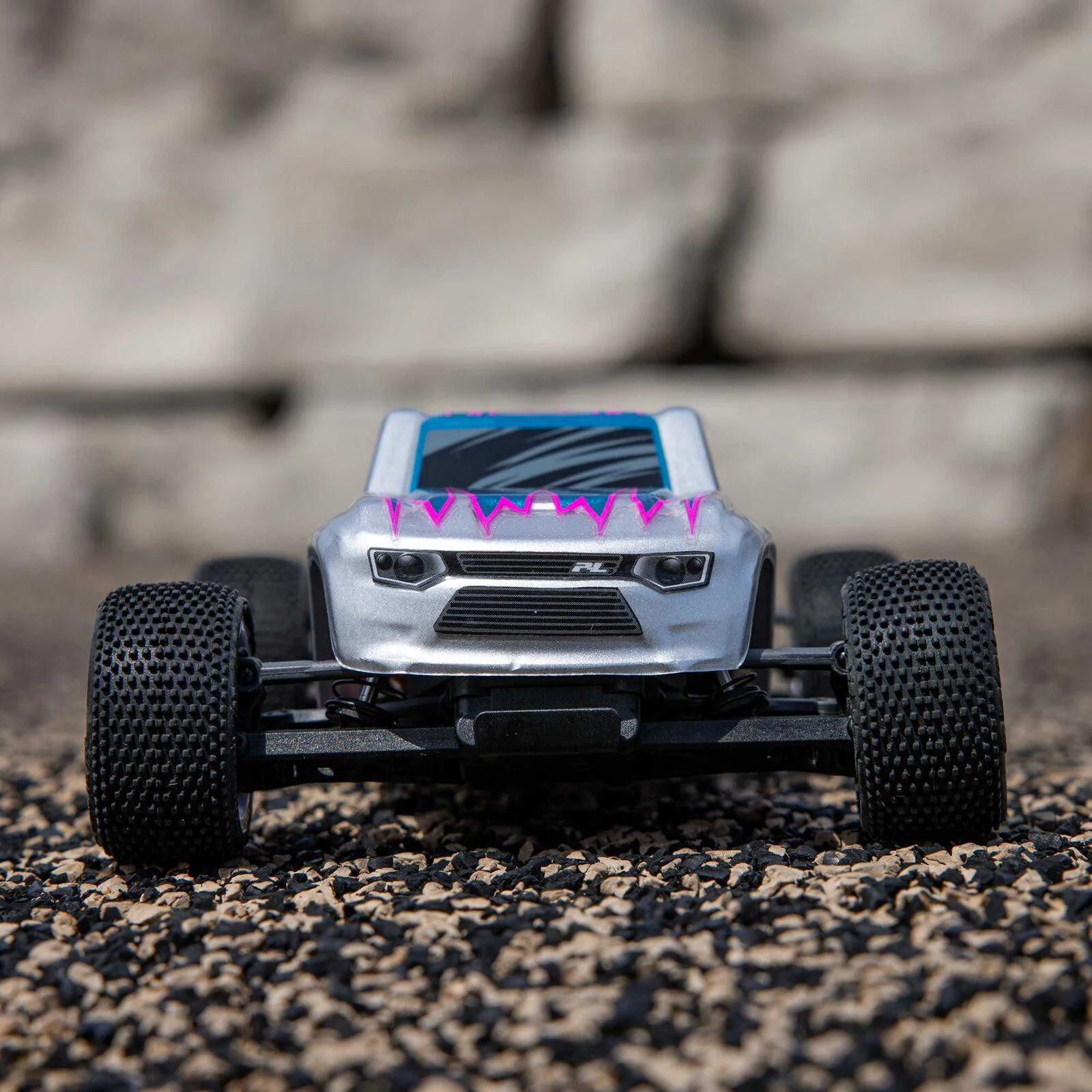 Stadium truck Losi 1/28 Micro-T 2S 2WD RTR gris LOS-1392T2 - Image 11