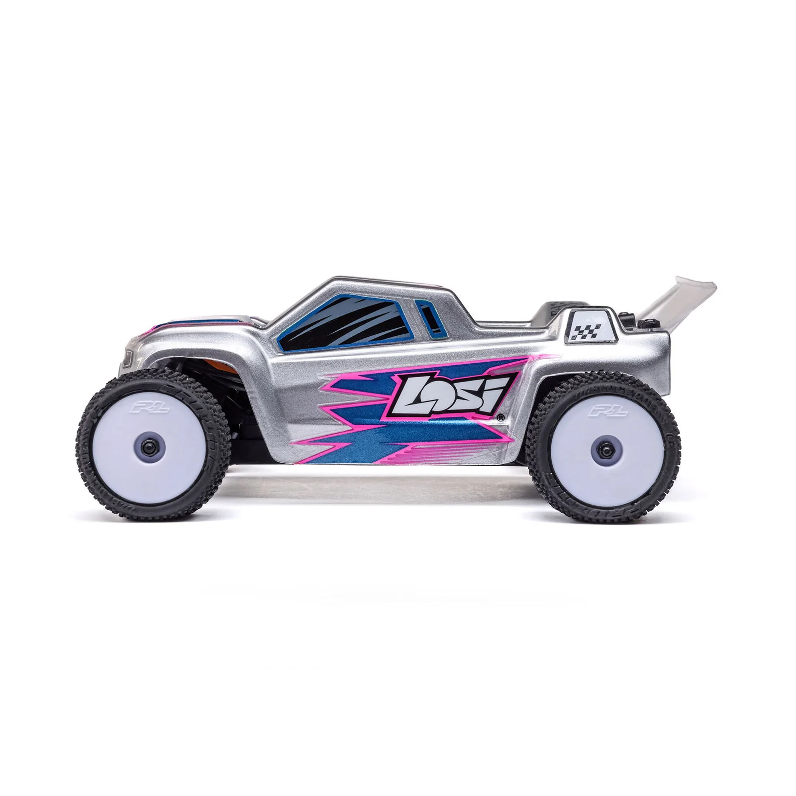 Stadium truck Losi 1/28 Micro-T 2S 2WD RTR gris LOS-1392T2 - Image 13