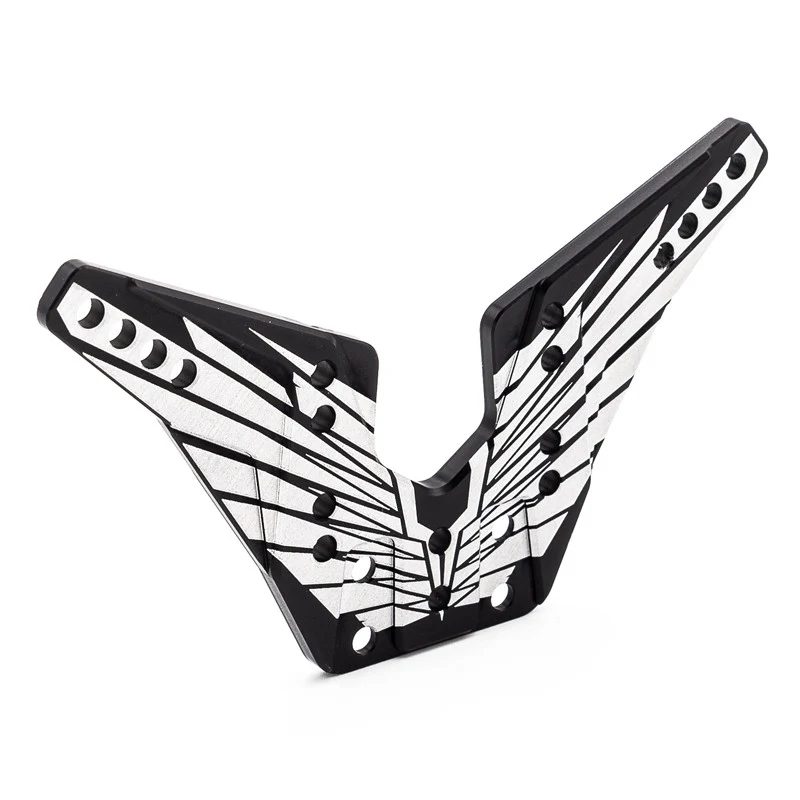 Support Arrière Alu. 4mm OAS noir (fabrication FR) - REV-OP36-FR