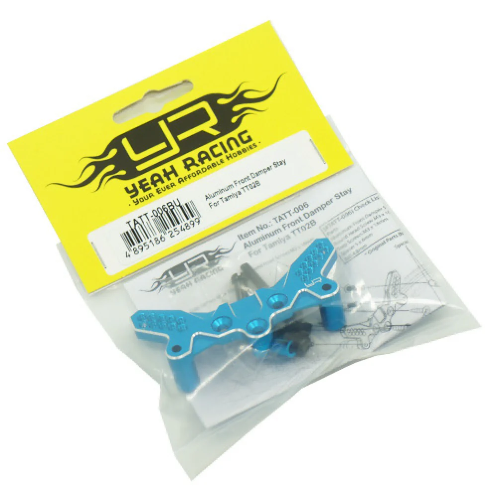 Support d'amortisseur avant en aluminium pour Tamiya TT02B - Image 2