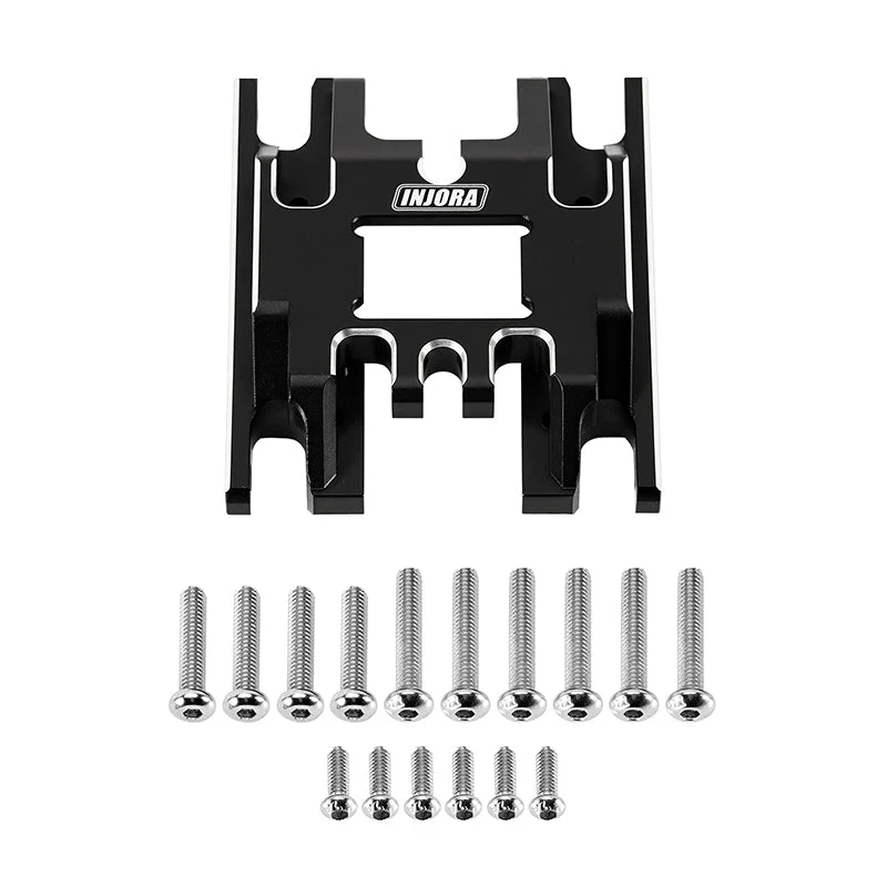 Support de transmission à plaque antidérapante en aluminium INJORA pour 1/18 TRX4M (17g) - Image 2