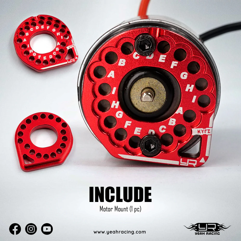 Support moteur en aluminium pour Kyosho Fazer Mk2 - Image 3
