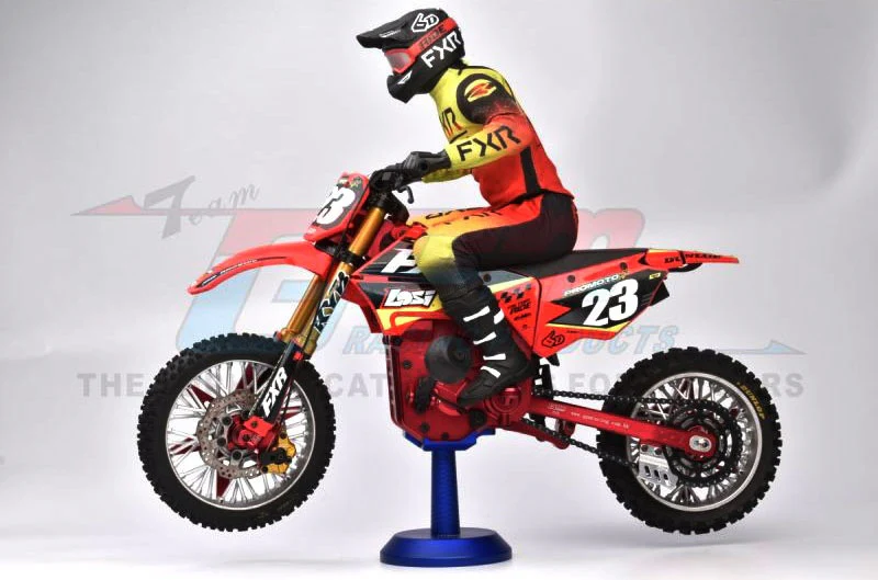 Support moto Alu 7075 GPM pour Moto Losi MX - GPMMX888BK - Image 2