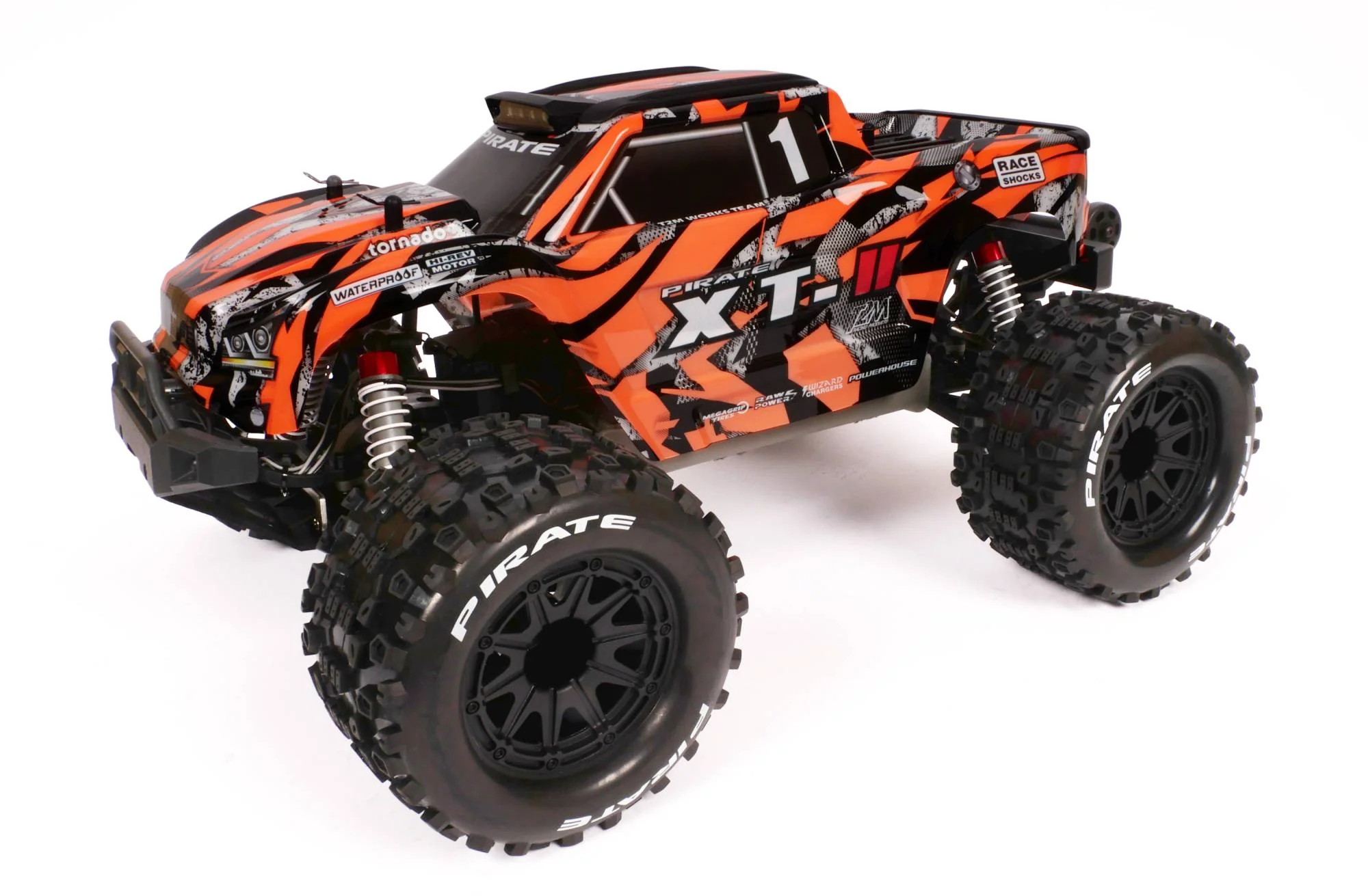 T2M Pirate Pirate XT-II Monster truck 4x4 orange - T4988OR - Image 2