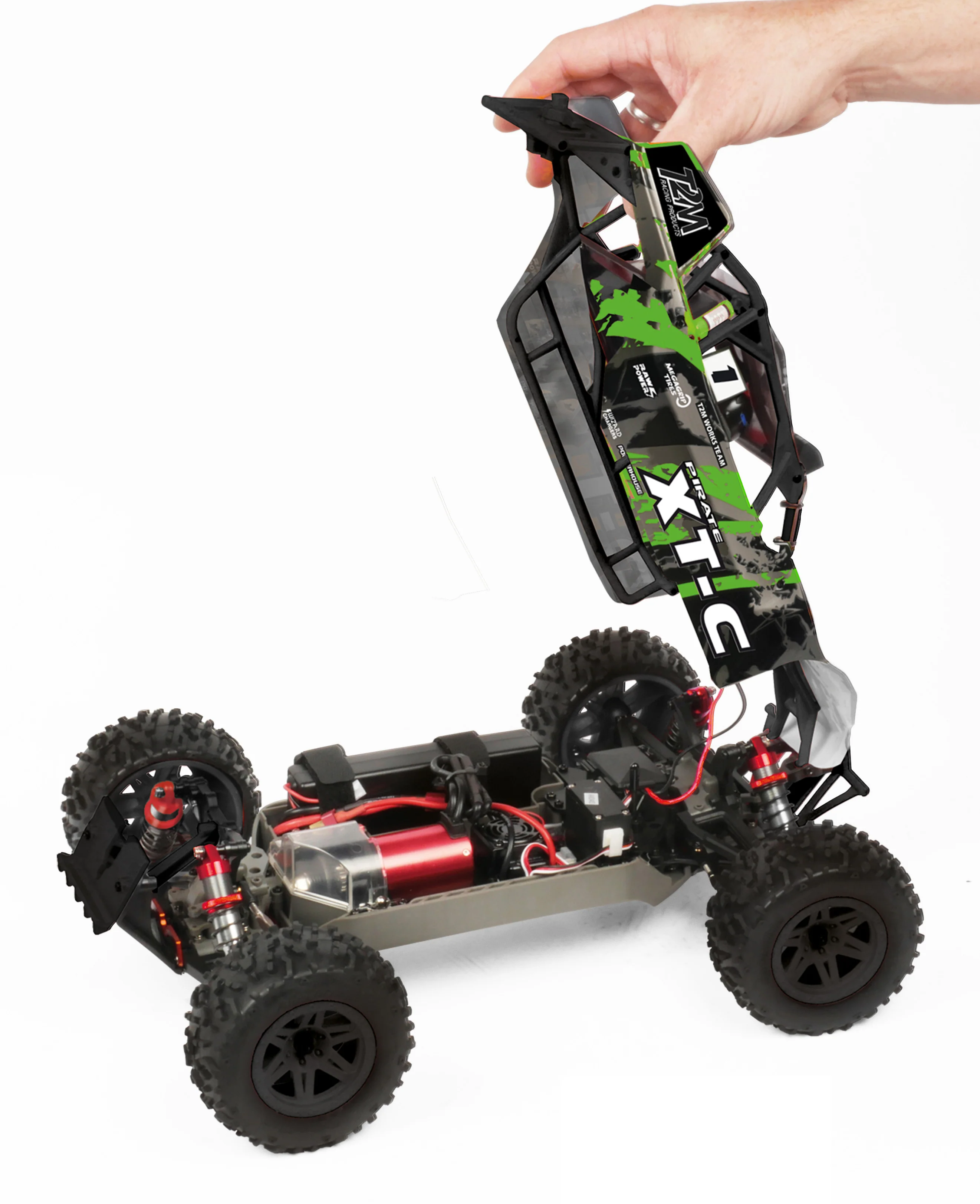 T2M Pirate XT-C Brushless Monster Truck RTR T4972BG - 60km/h - Image 3