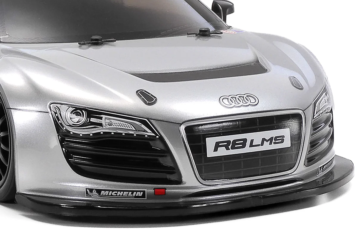 Tamiya Audi R8 LMS 2008 TT02 - 47517 (Carrosserie pré-peinte) - Image 3