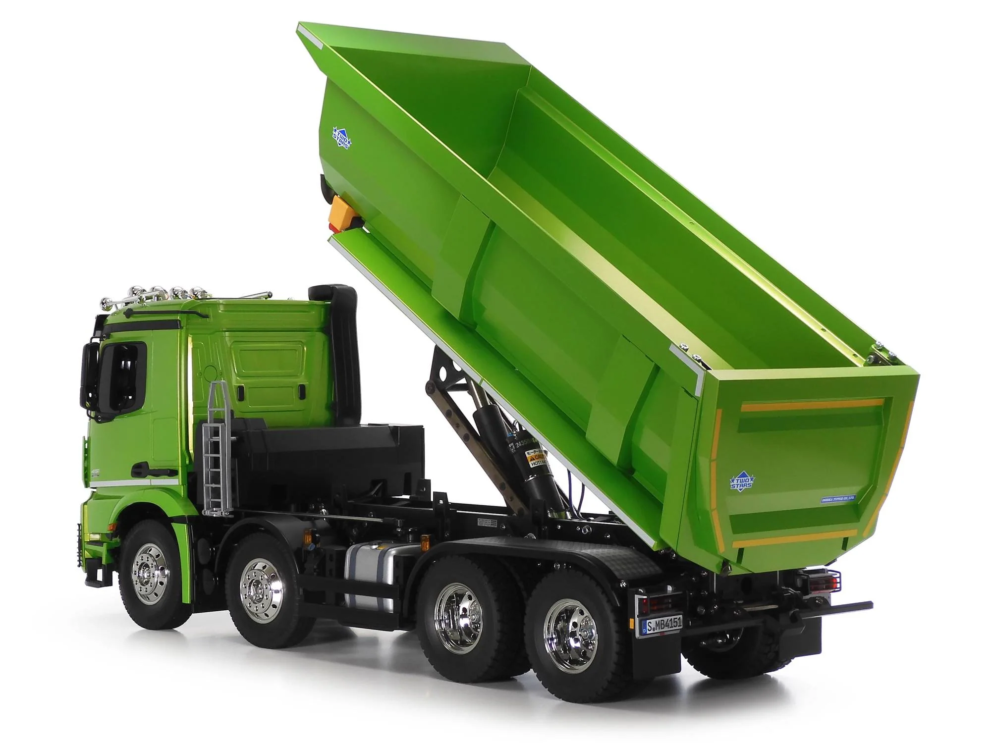 Tamiya Camion Benne Mercedes Arocs 4151 8x4 KIT Vert 47523 - Image 10