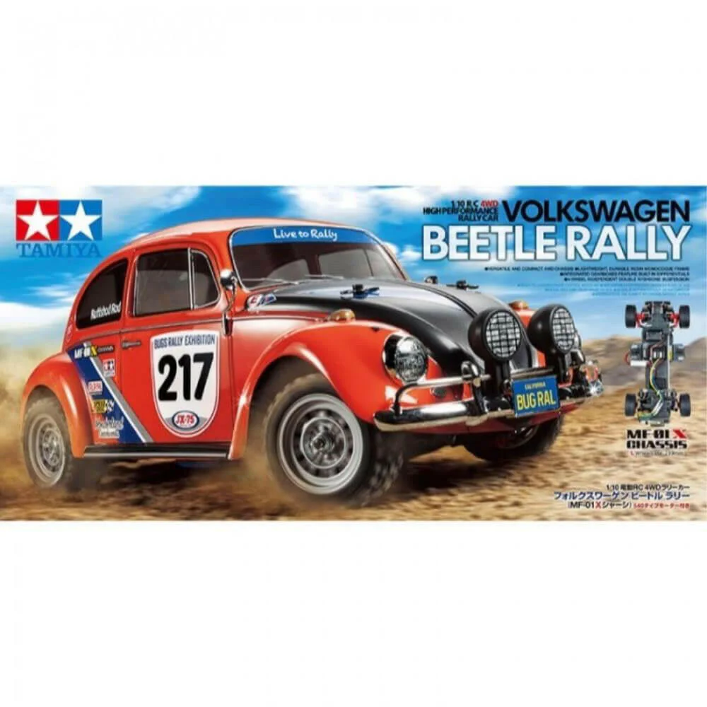 Tamiya VW Beetle Rally / 58650 Kit à monter - Image 4