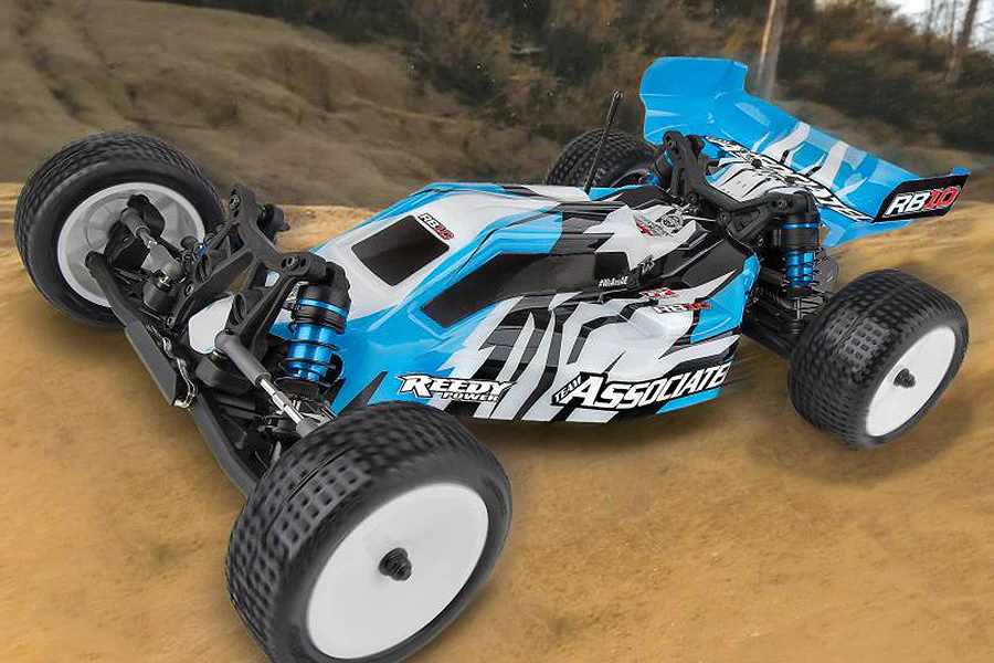 Team Associated Buggy RB10 RTR 1/10 - Bleu AS90031 - Image 4