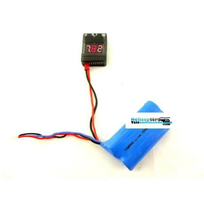 Testeur & Alarme Batterie LiPo/Li-on/LiFe 1-8S - Image 4