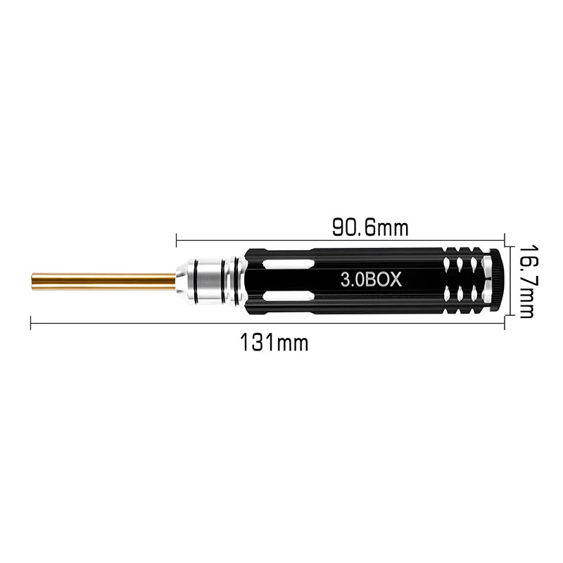Tournevis cruciforme 2 mm + clé hexagonale 3 mm Injora pour Axial SCX30 1/30 - Image 8