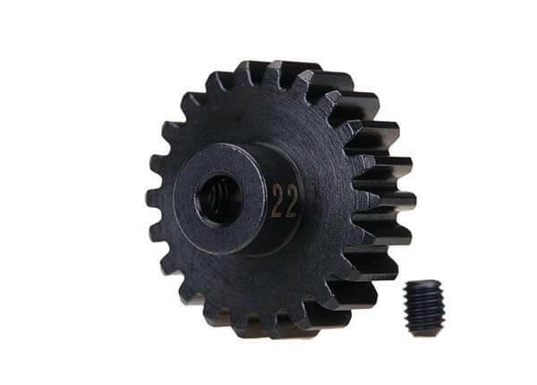 Traxxas 3952X Pignon moteur acier 22 dts 32dp renforcé