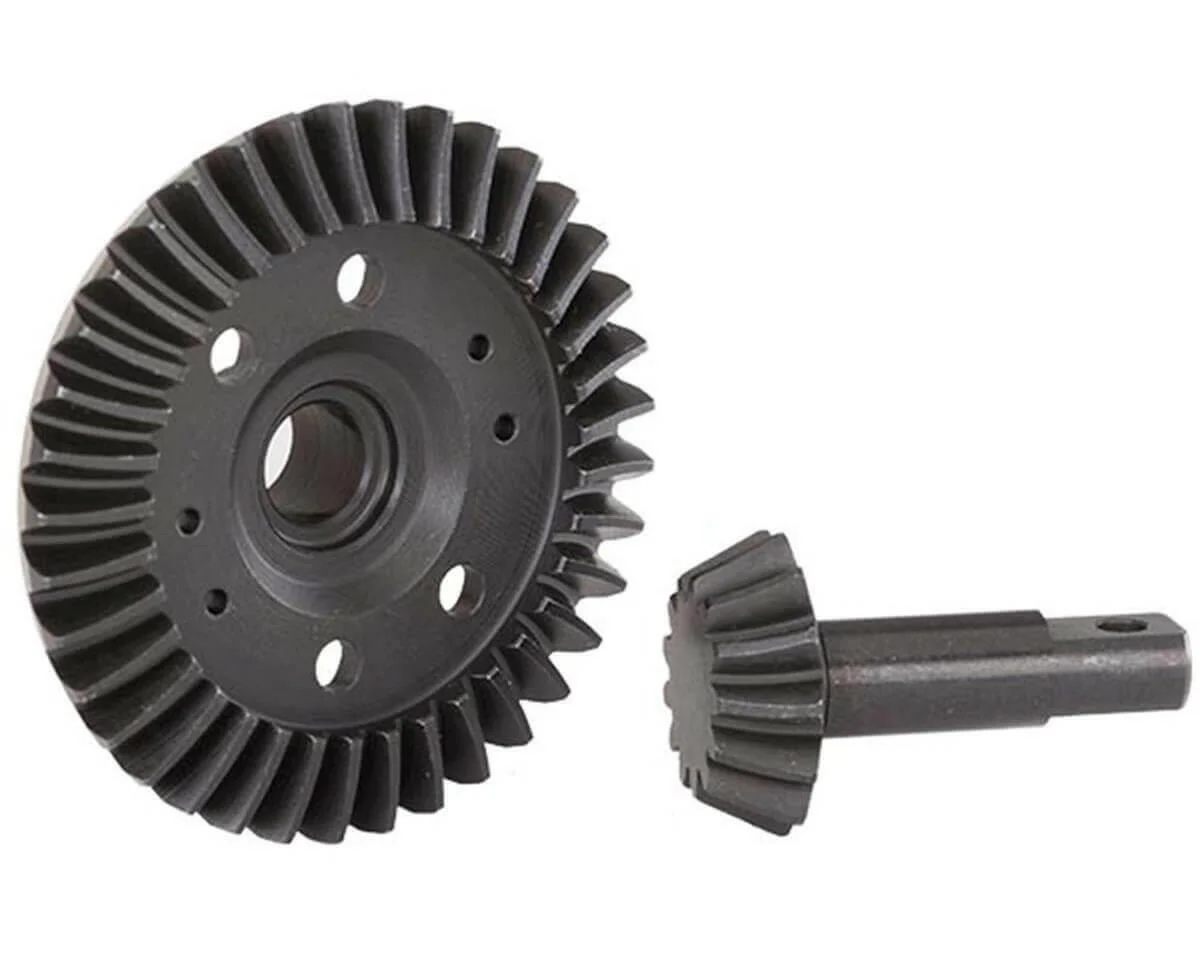 Traxxas 5379R Couronne de différentiel et pignon d'attaque Spiral