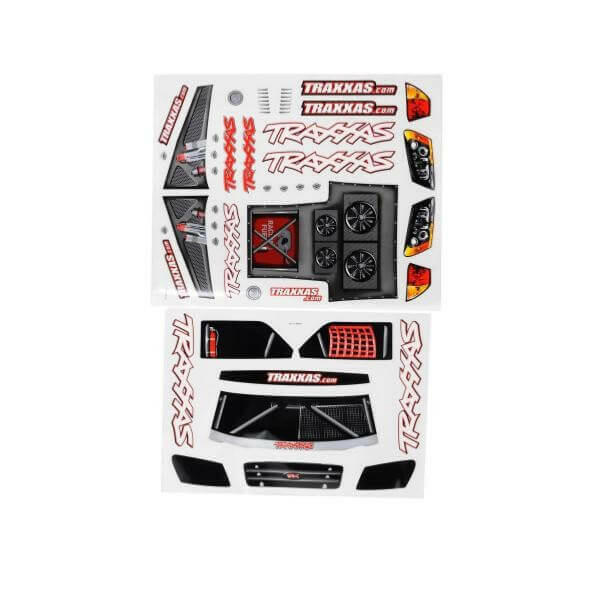 Traxxas 5813 Planche autocollants Slash