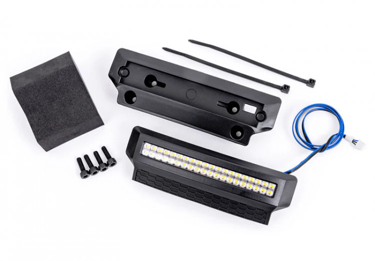 Traxxas 9692 Pare choc avant avec leds pour Traxxas Sledge