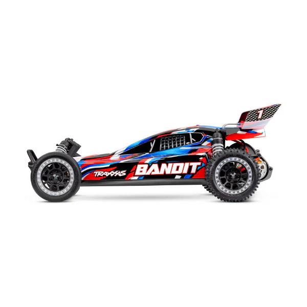 Traxxas Bandit 4x2 charbon - 24254-8 rouge - Image 4