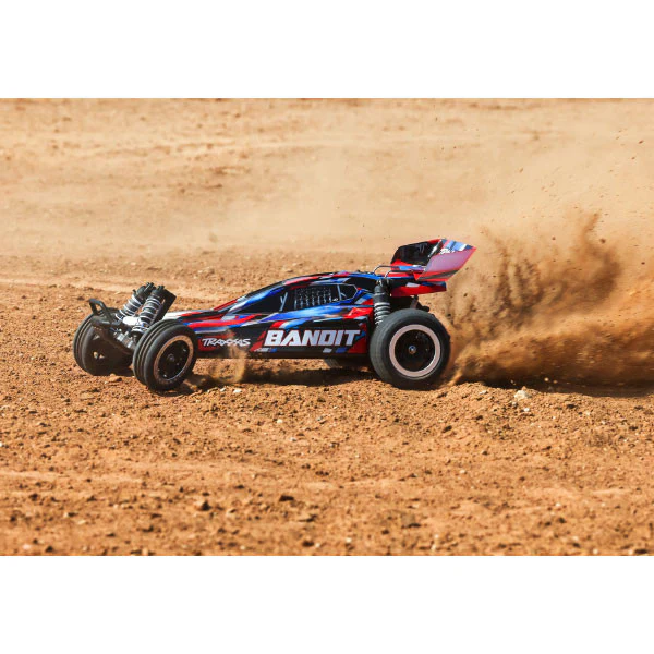 Traxxas Bandit 4x2 charbon - 24254-8 rouge - Image 5