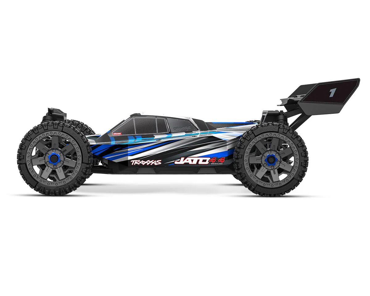 Traxxas Buggy 1/8 Jato 4x4 BL-2S RTR 90154-4 bleu - Image 4
