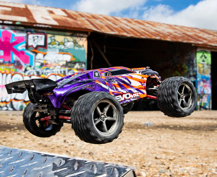 Traxxas Mini E Revo Brushless 1/16 VXL TQI ID TSM 71076-8 violet - Image 12