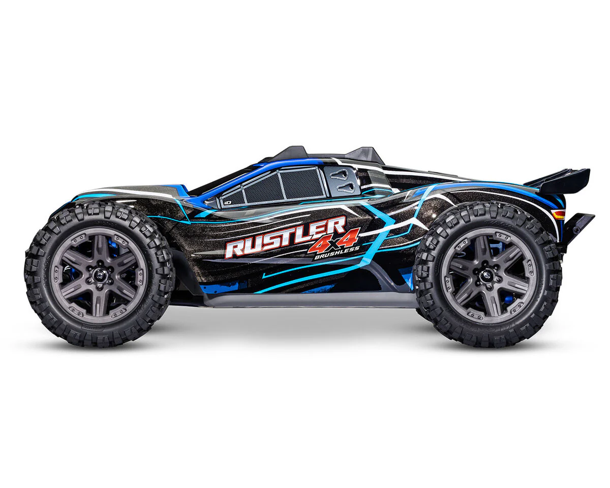 Traxxas Rustler 4x4 BL-2s RTR 67164-4 bleu - Image 5