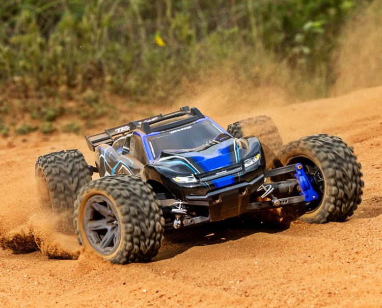 Traxxas Rustler 4x4 BL-2s RTR 67164-4 bleu - Image 7