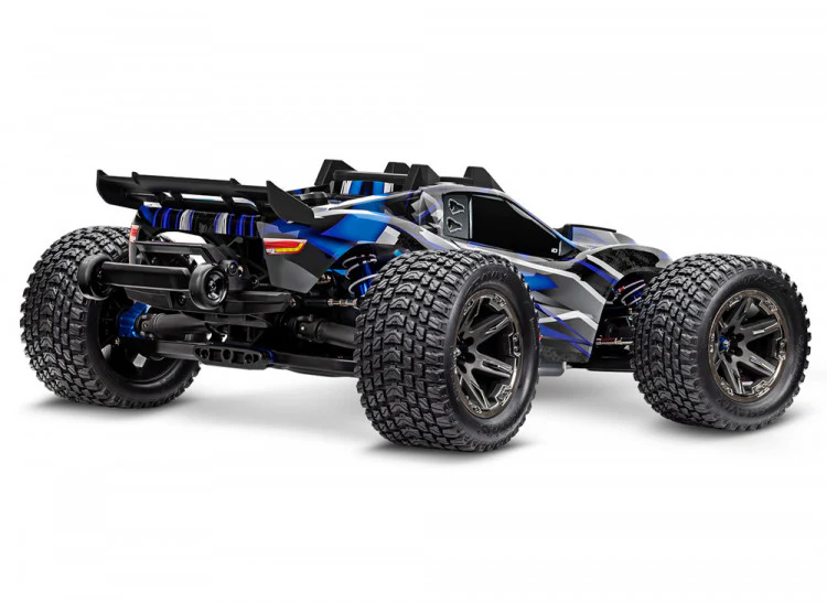 Traxxas Rustler 4x4 Ultimate VXL bleu 1/10 RTR - 67097-4 - Image 7