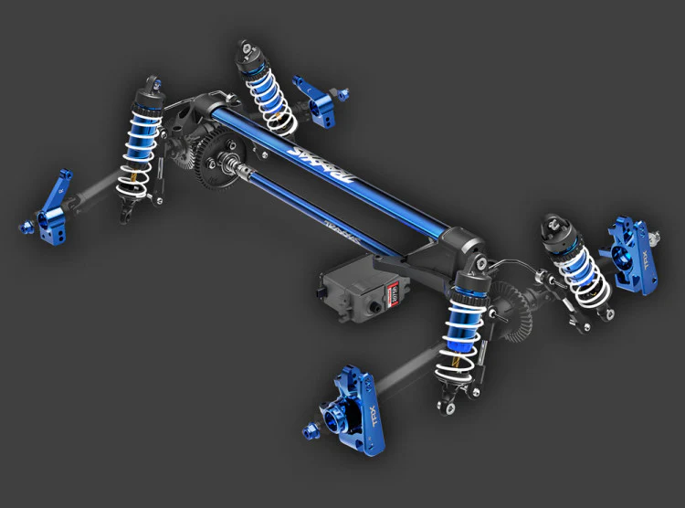 Traxxas Rustler 4x4 Ultimate VXL vert 1/10 RTR - 67097-4 - Image 13