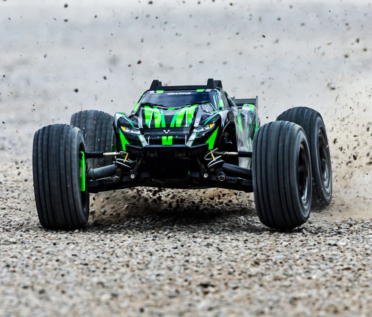 Traxxas Rustler 4x4 Ultimate VXL vert 1/10 RTR - 67097-4 - Image 9