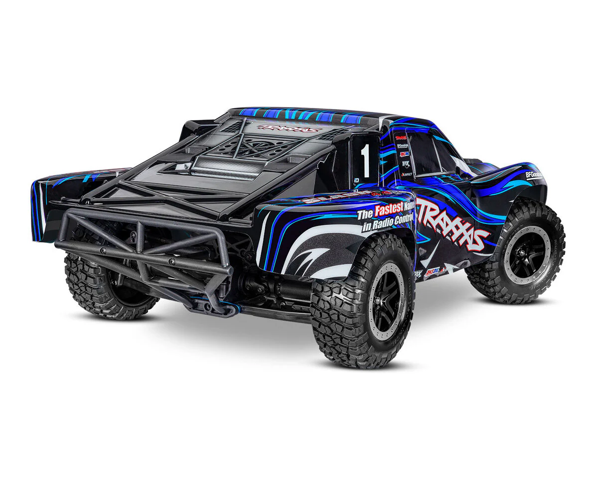 Traxxas Slash 4X4 VXL brushless HD 68386-4 bleu - Image 3