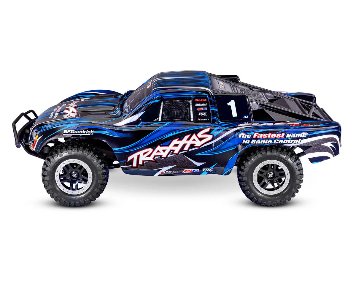 Traxxas Slash 4X4 VXL brushless HD 68386-4 bleu - Image 4