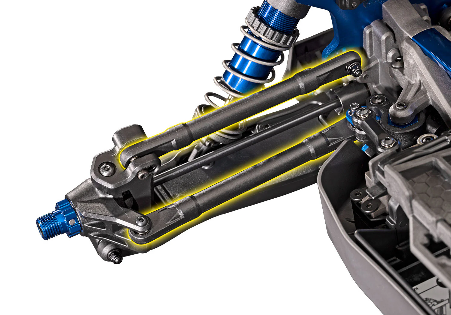 Traxxas Sledge 1/8 Brushless belted bleu VXL 6S TQi ID RTR - 95096-4 - Image 12