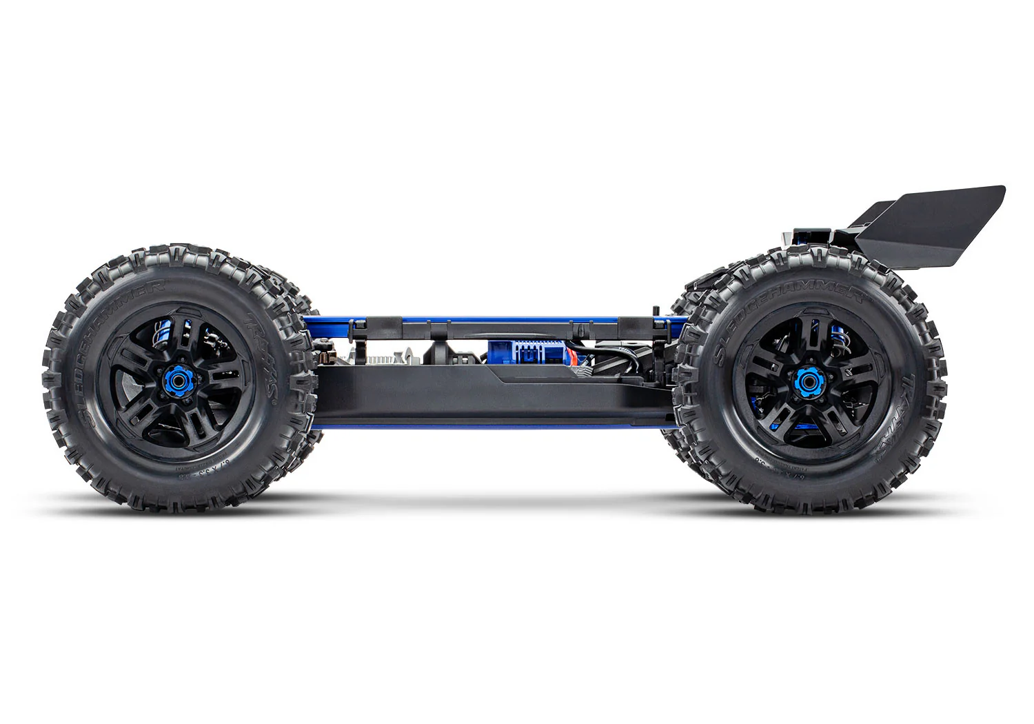 Traxxas Sledge 1/8 Brushless belted rouge VXL 6S TQi ID RTR - 95096-4 - Image 10