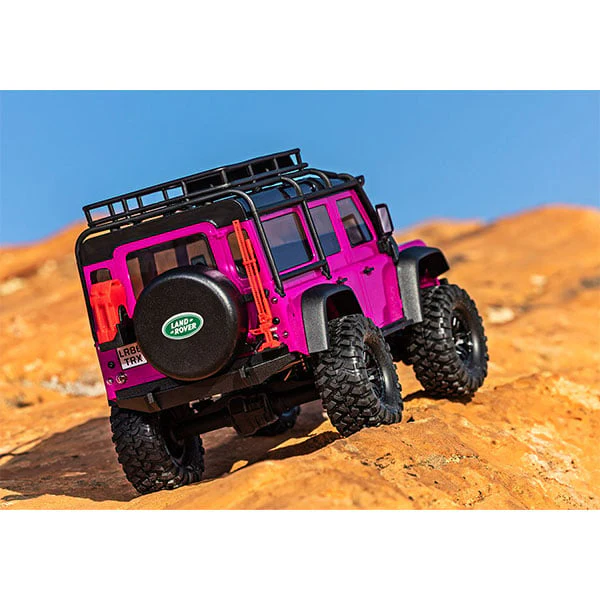 Traxxas TRX4M 1/18 Land Rover Defender Crawler Rose RTR - 97054-1 - Image 5