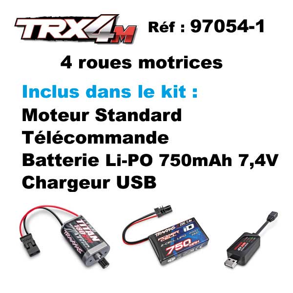 Traxxas TRX4M 1/18 Land Rover Defender Crawler Rose RTR - 97054-1 - Image 9