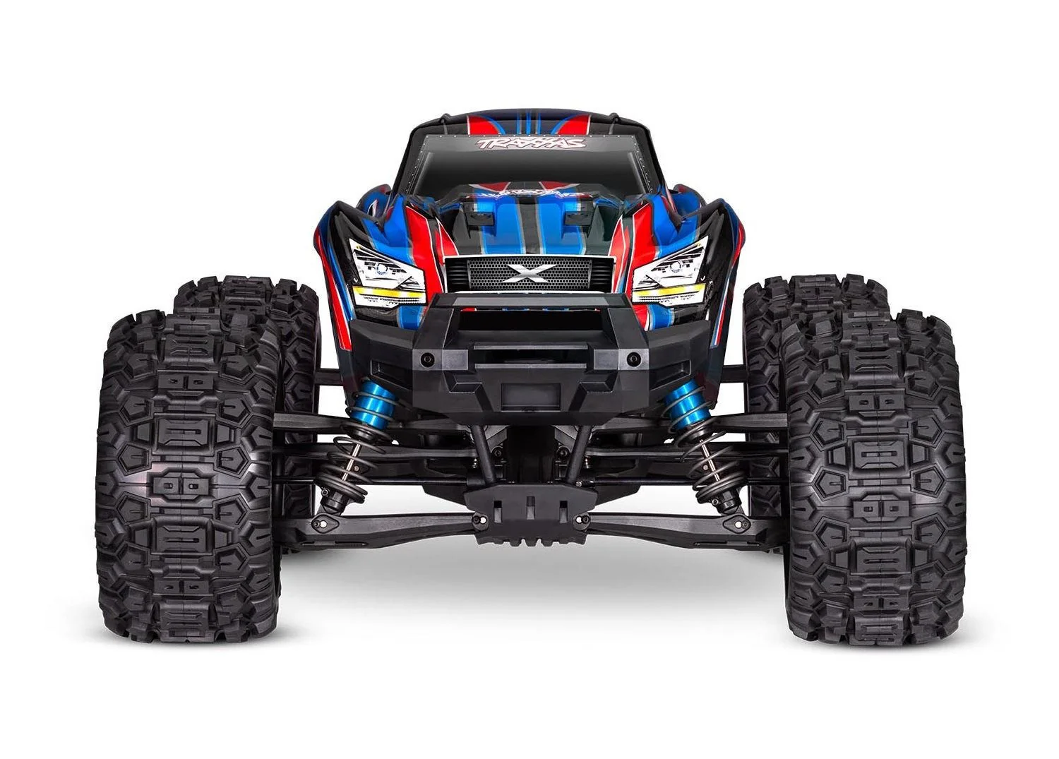 Traxxas XMaxx 4x4 8S Belted bleu RTR 1/6 brushless 77096-4 - Image 3