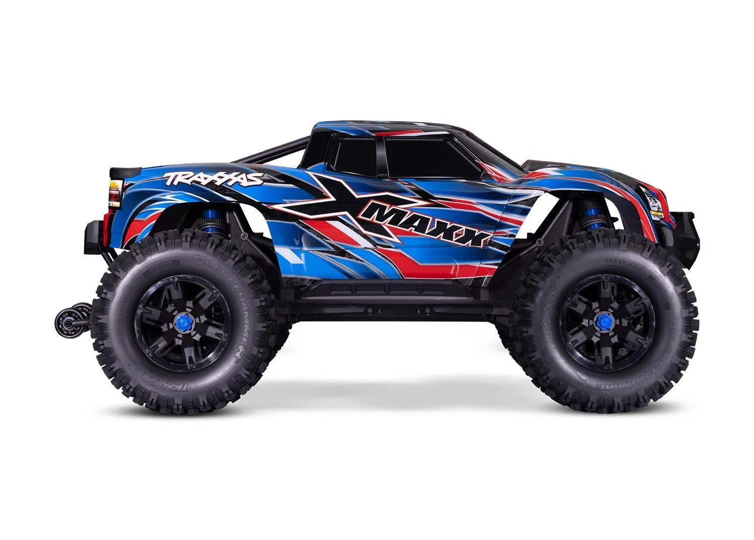 Traxxas XMaxx 4x4 8S Belted bleu RTR 1/6 brushless 77096-4 - Image 4