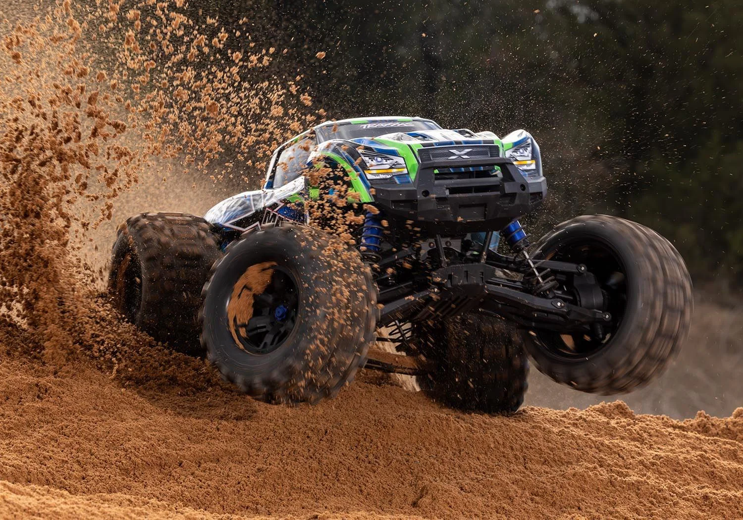 Traxxas XMaxx 4x4 8S Belted vert RTR 1/6 brushless 77096-4 - Image 2