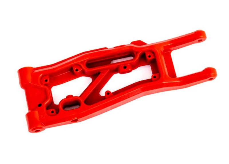 Triangle de suspension avant droit - rouge - Traxxas sledge 9530R